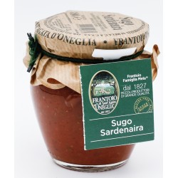 “Sardenaira” pomidorų padažas su ančiuviais, kaparėliais ir česnaku 180g